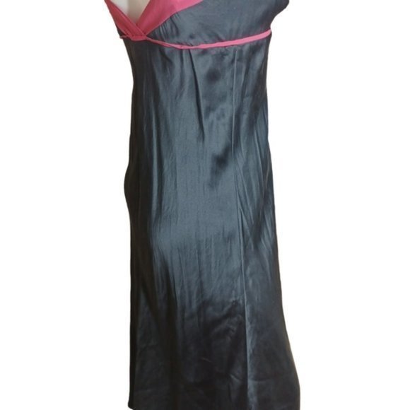 Vintage Deanne and White silk dress or nightdress‎ S - Picture 3 of 5